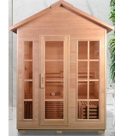 Aussensauna Landhausstil ZEDER **Package Deal**